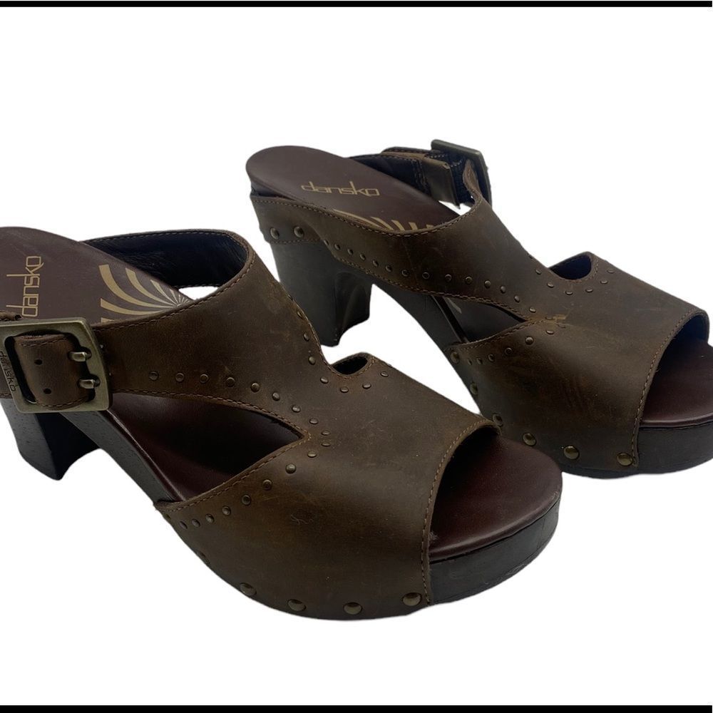 Dansko | Ripley Crazy Horse Clog Sandals 39